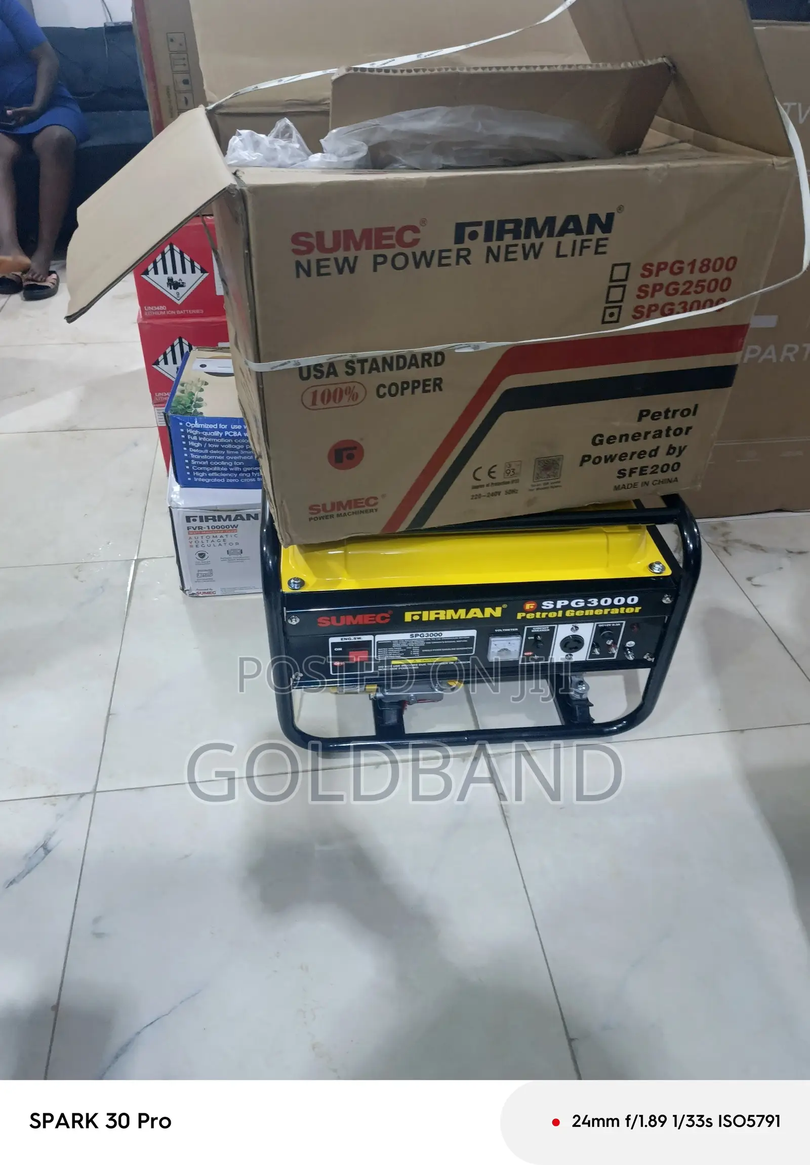 Firman SPG 3000 Fuel Generator – Powerful Portable