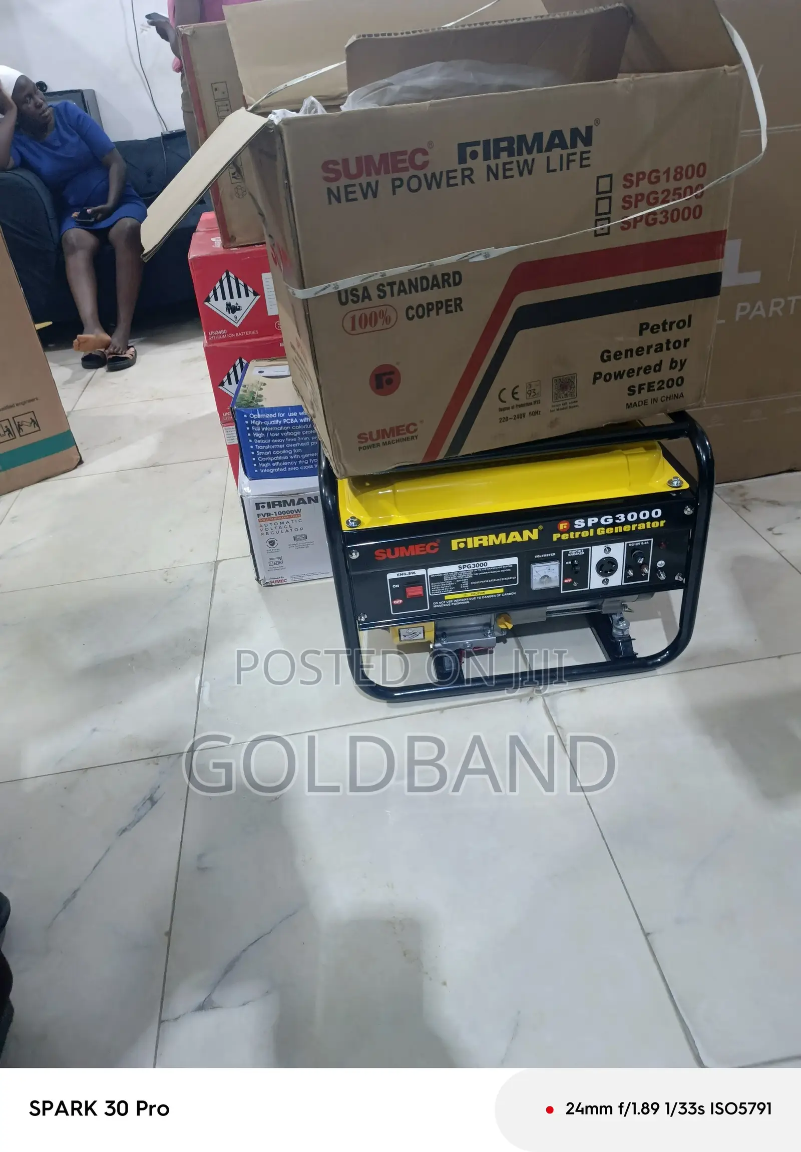 Firman SPG 3000 Fuel Generator – Powerful Portable