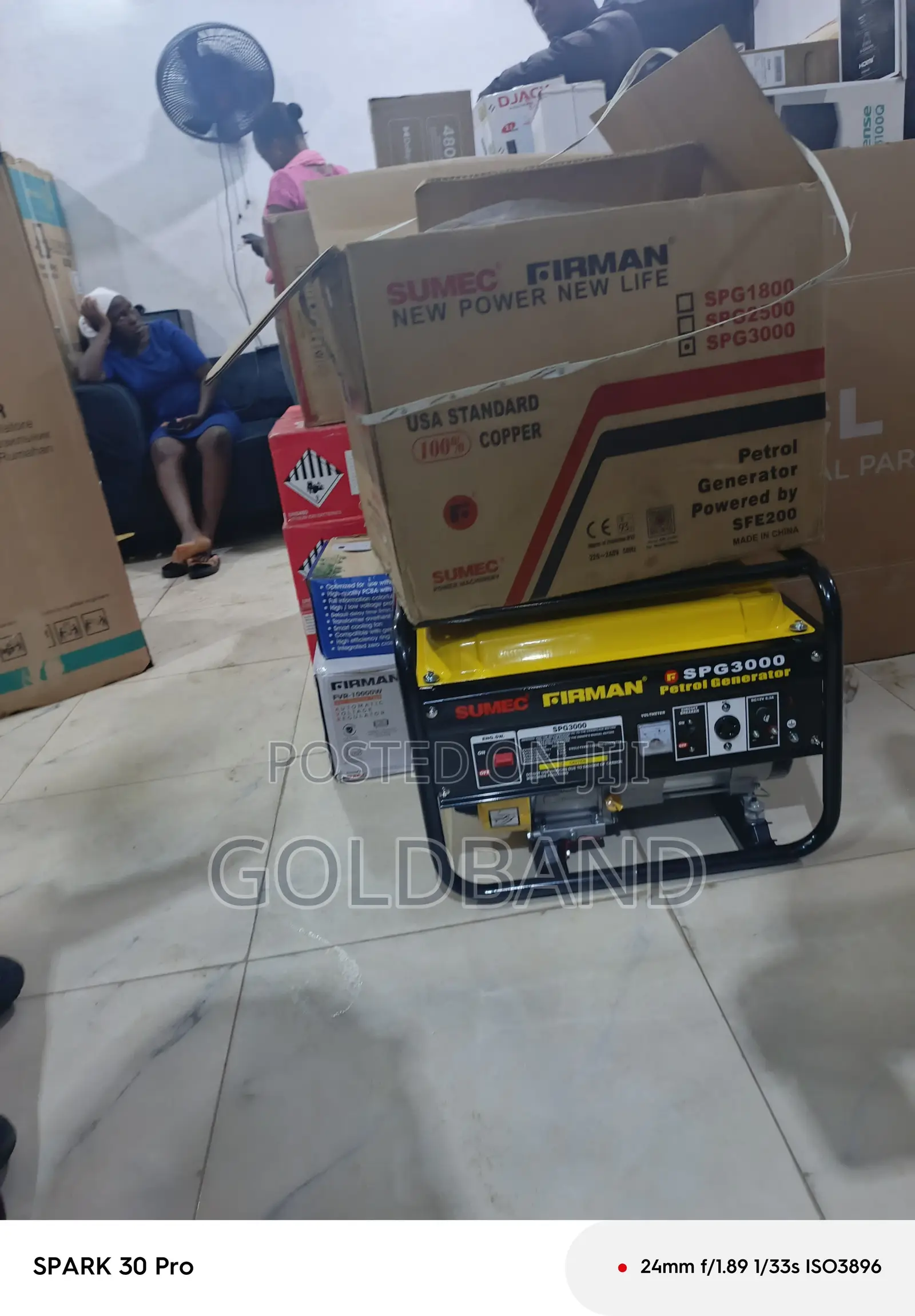Firman Sumec SPG 3000 – Premium Portable Generator