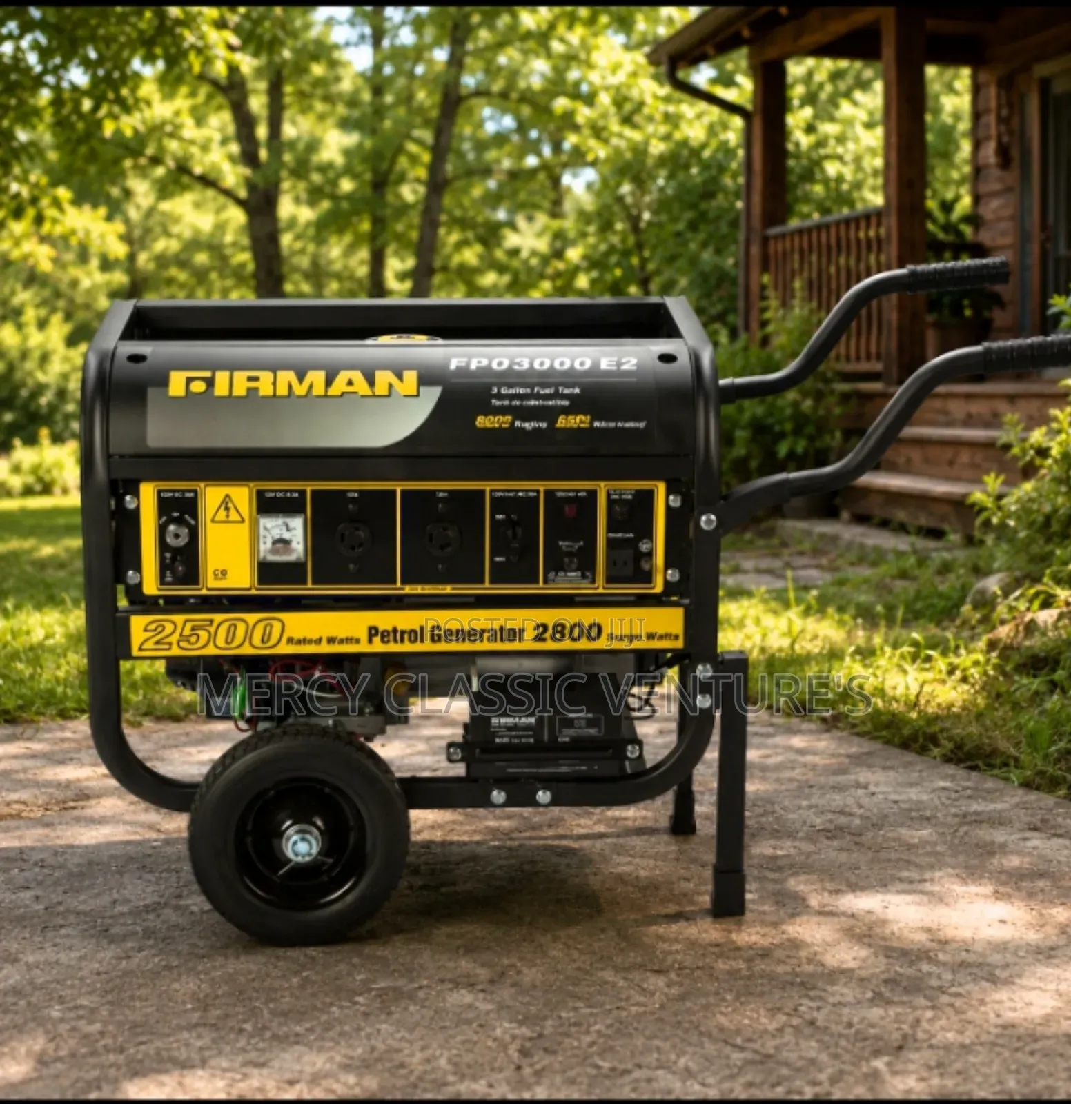 Original Firman Fp03000e2 4.5kva Petrol Generator – Reliable
