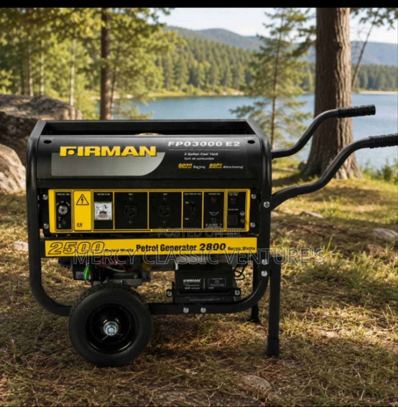 Original Firman Fp03000e2 4.5kva Petrol Generator – Reliable