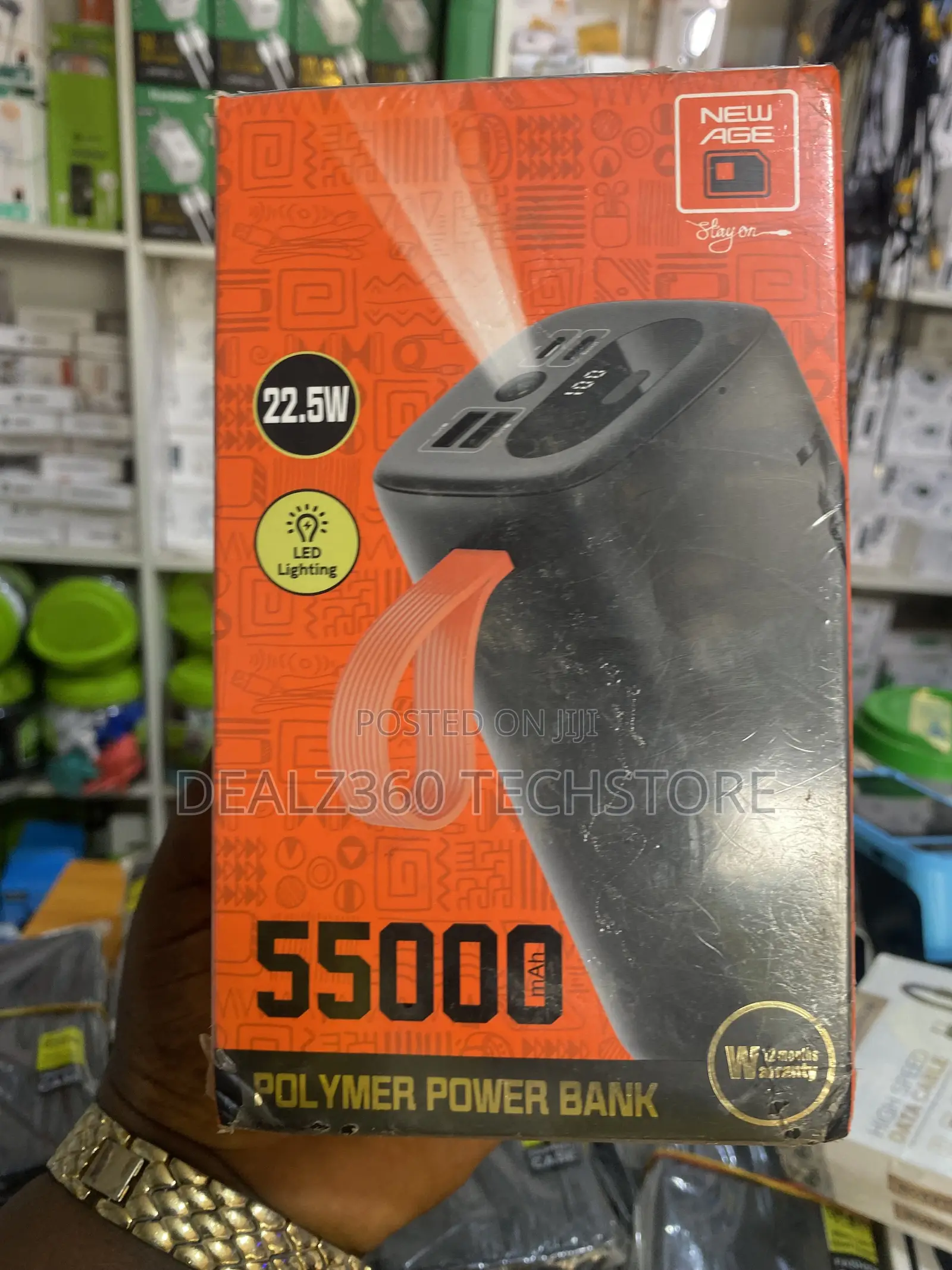 New Age 55,000mah Polymer Power Bank .
