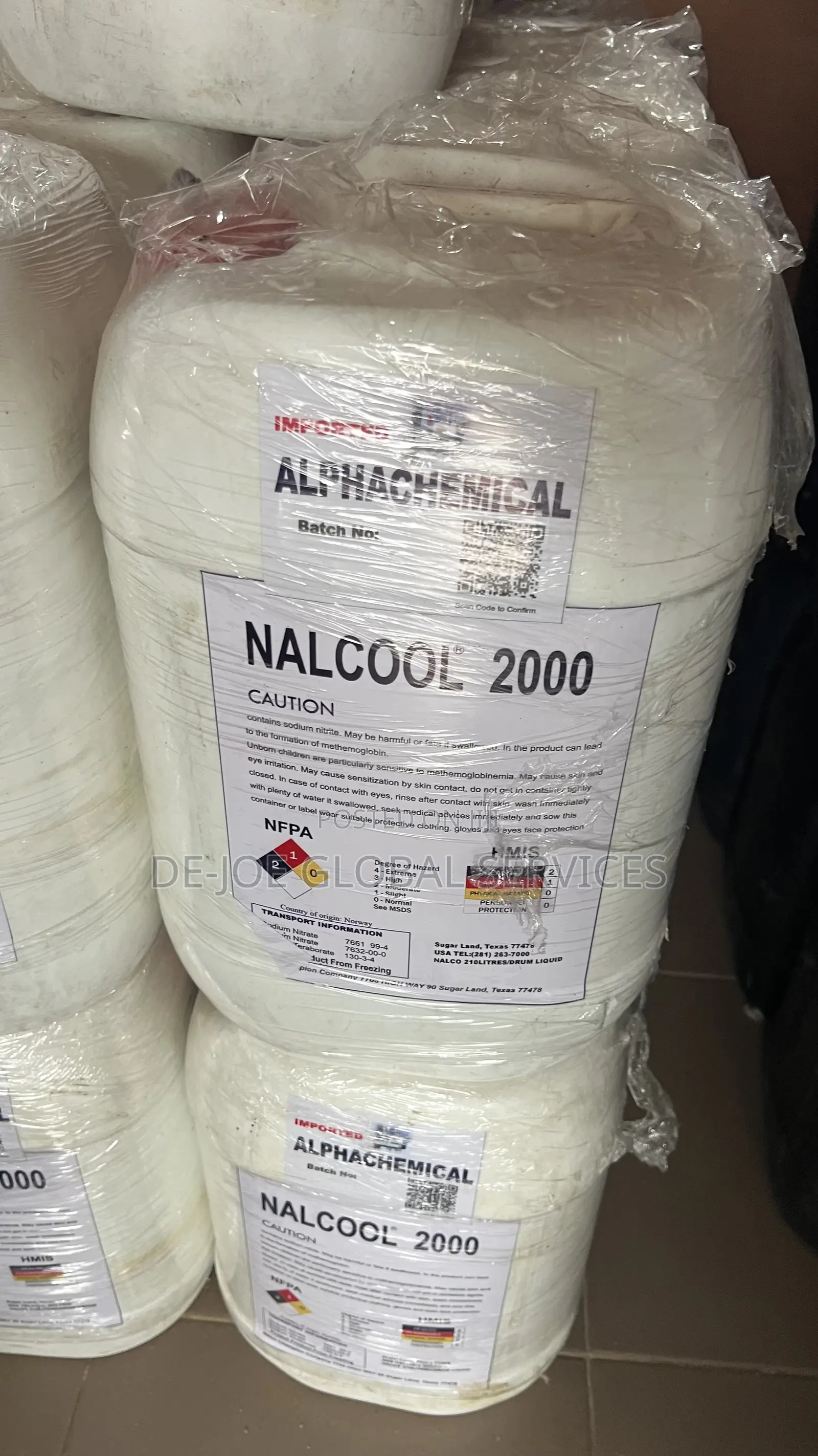 Nalcool 2000 Cooling Water Corrosion Inhibitor — Nalco