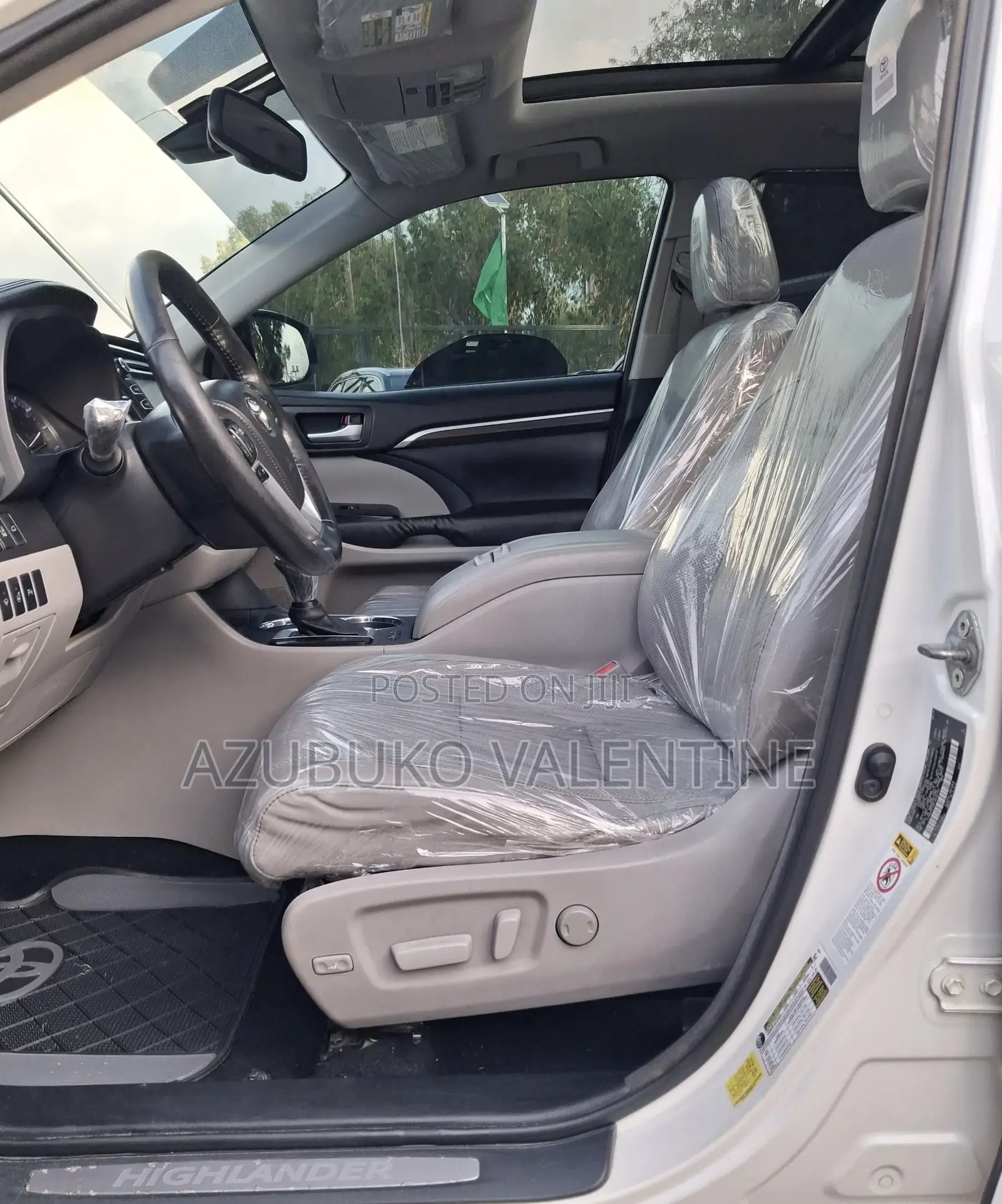 Toyota Highlander Limited 4dr SUV AWD (3.5L 6cyl 6A) 2015 White