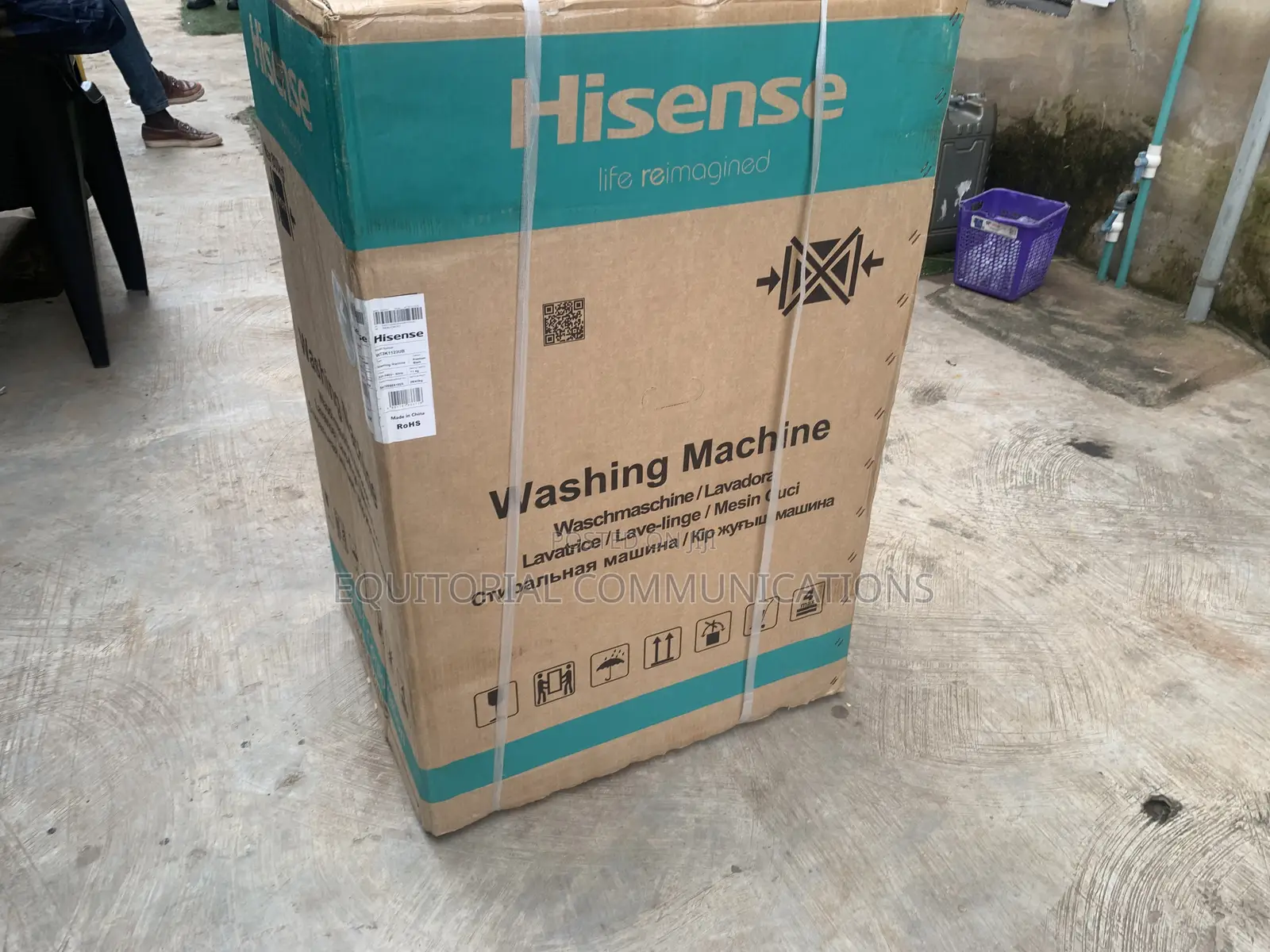 Hisense 11kg Smart Wt3k1123ub Washing Machine for Large Families