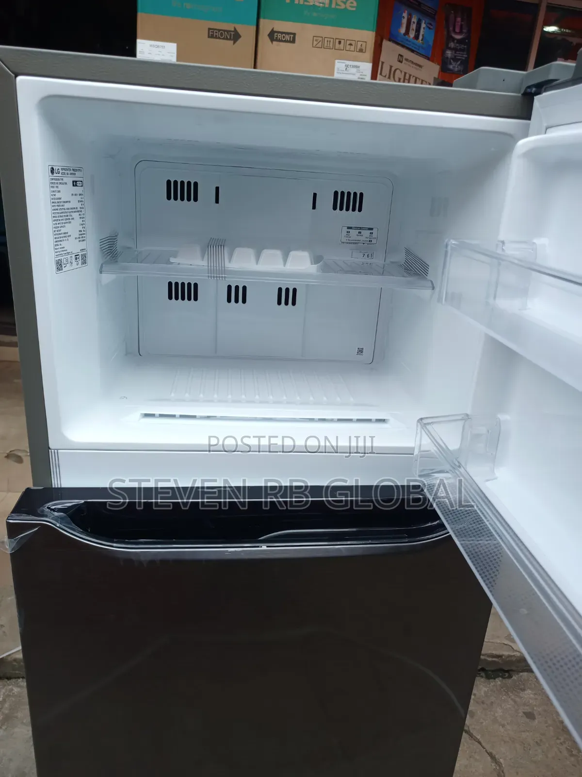 Lg 205l Double Door Top Mount Refrigerator | Ref 202 SQBB (Silver)