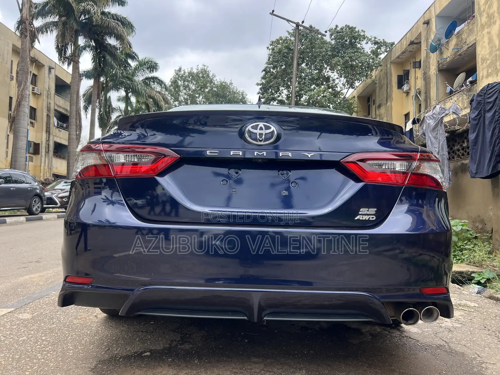 Toyota Camry SE 2022 Blue