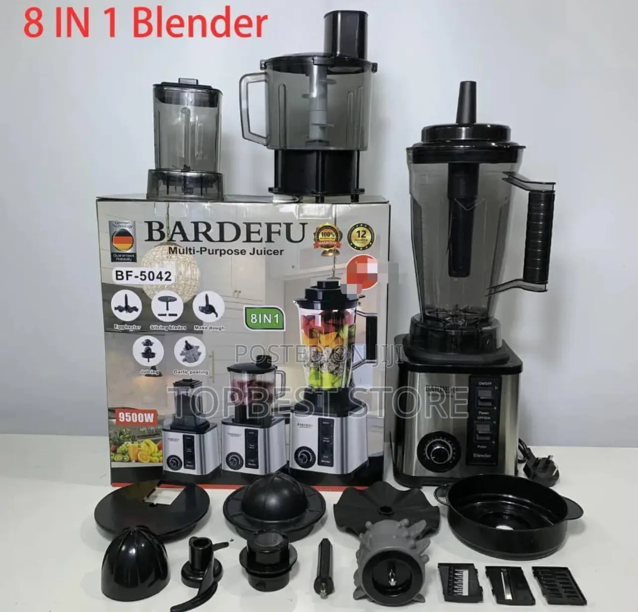 8in1 Bardefu Blender