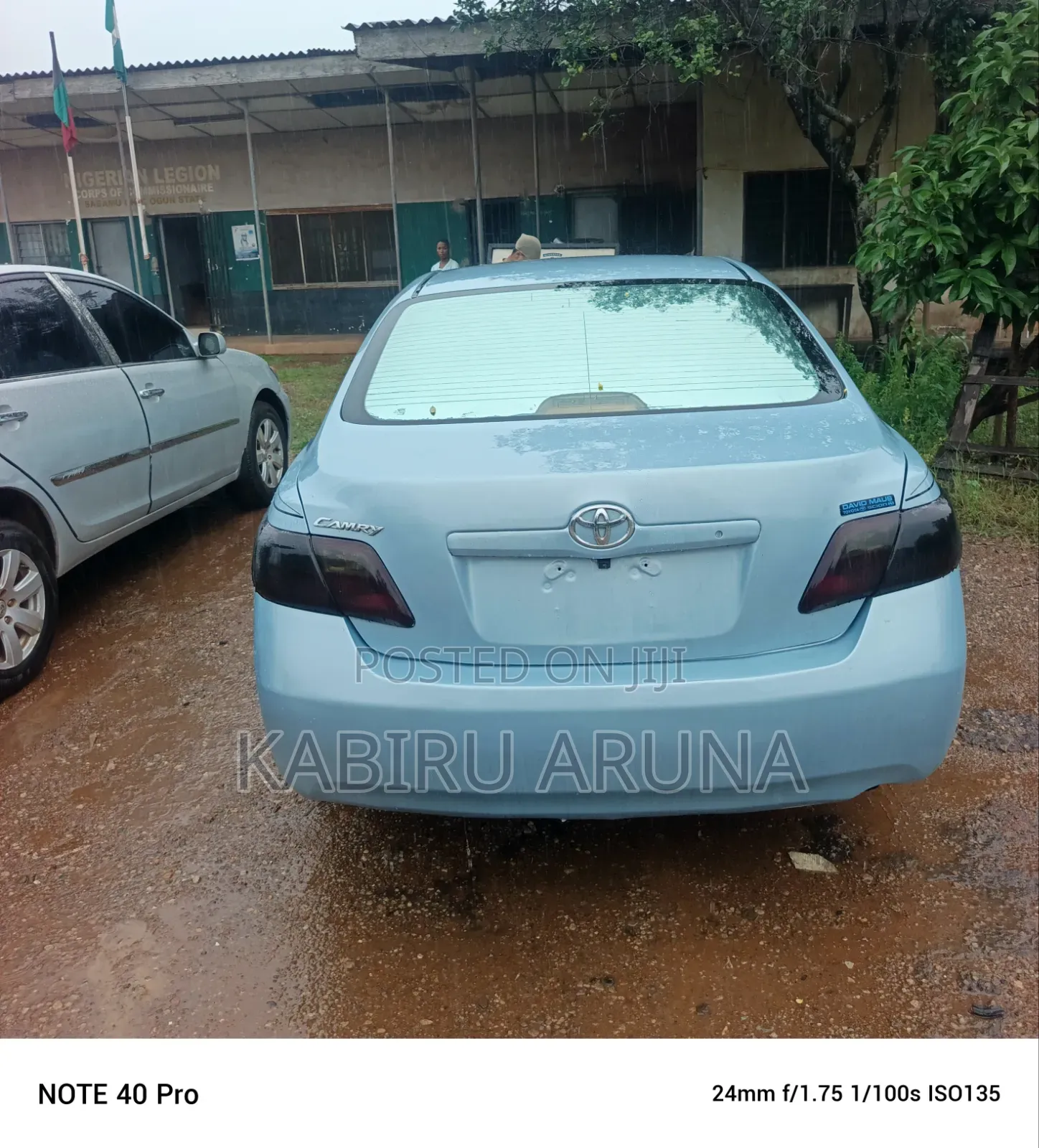Toyota Camry 2008 Blue