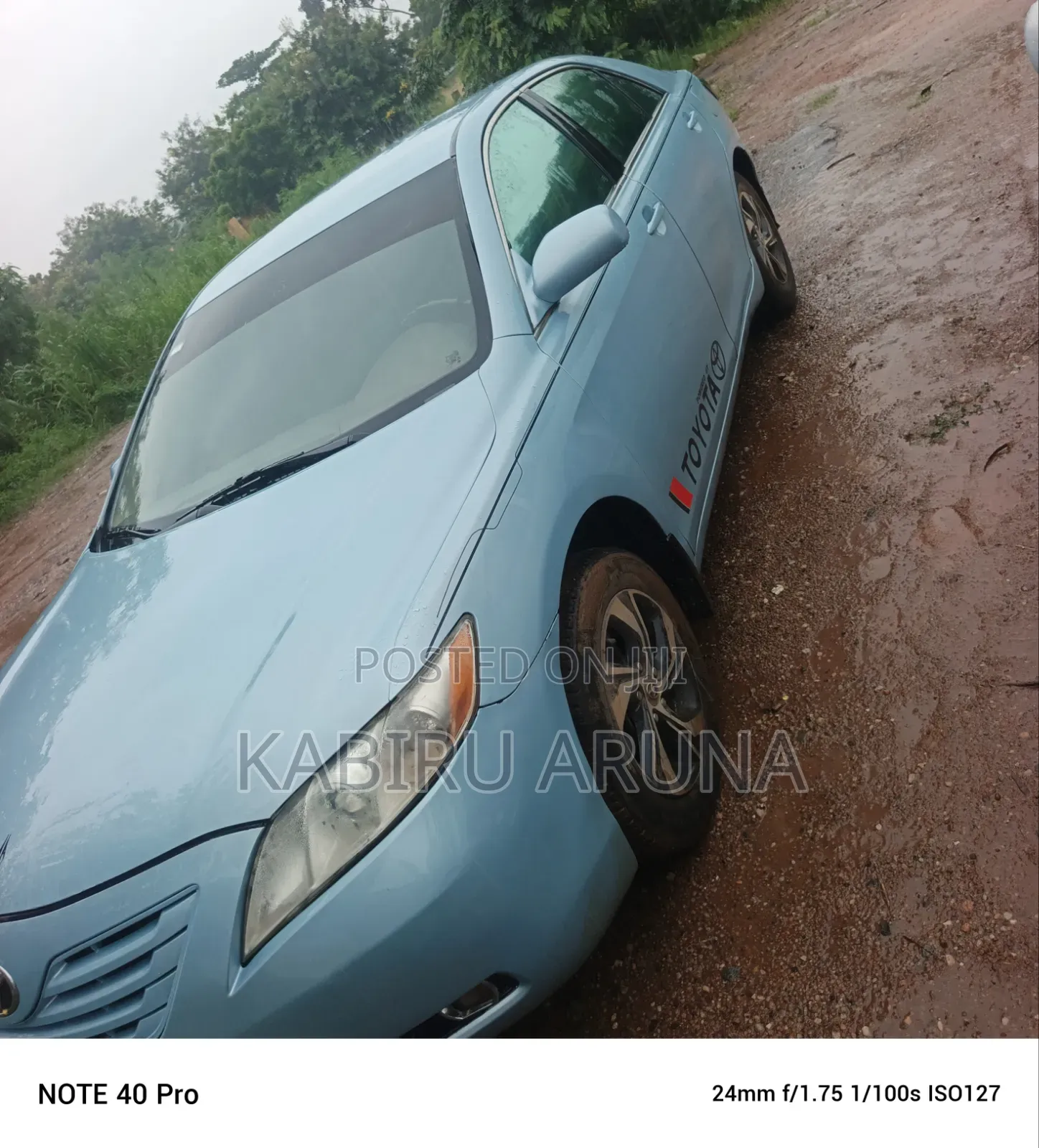Toyota Camry 2008 Blue