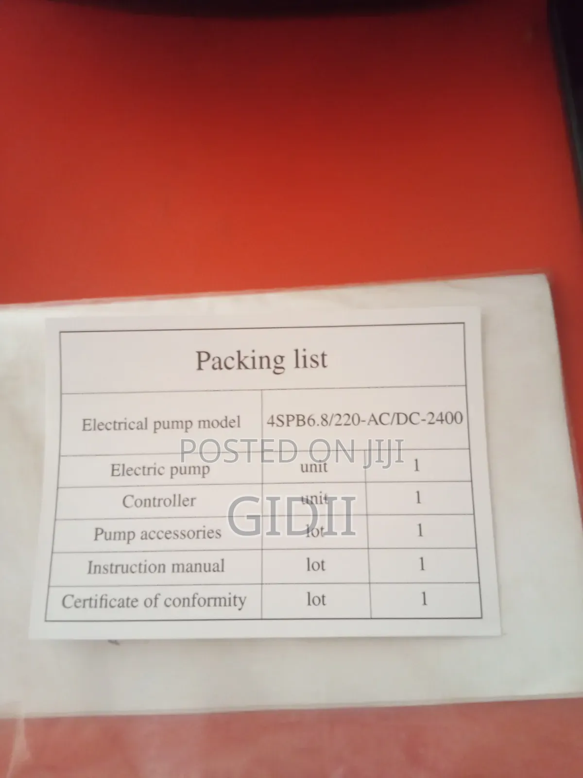 AC/Dc Solar Pump 220m/3.0hp