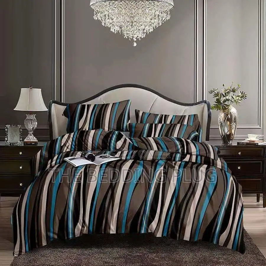 Soft Cotton Duvet Set With Bedsheet (Available in All Bedsizes) 6x6