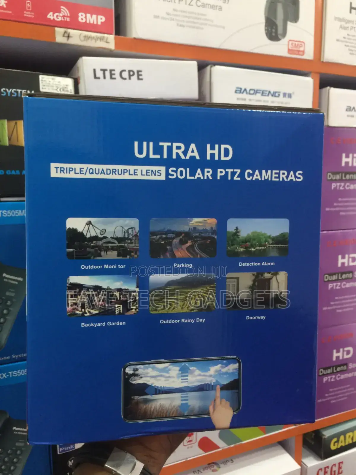 High Quality Triple Lens Solar Camera