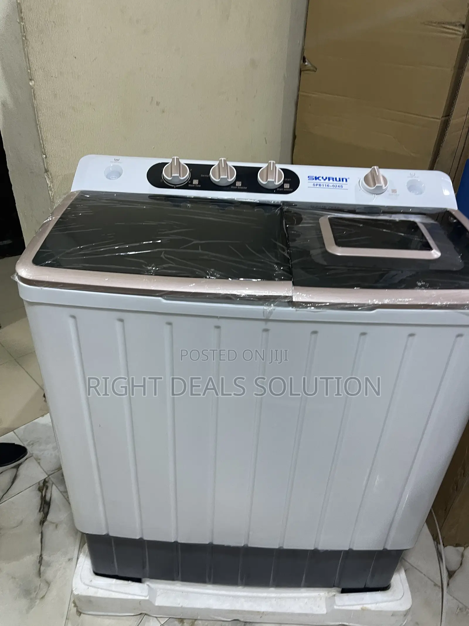 Brand New Skyrun Spb116-024s Semi Automatic Washing Machine
