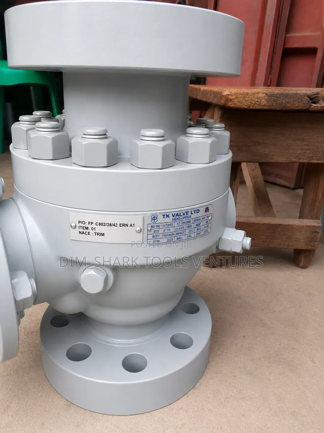 3-Inch Class 1500 Trunnion Mounted Ball Valve(Rtj Full Bore)