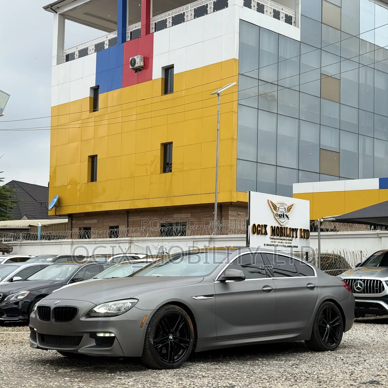 BMW 6 Series 2012 Gray