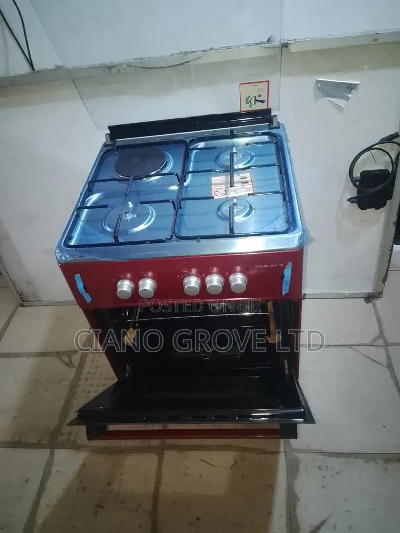 Maxi Gas Cooker 60×60 Red