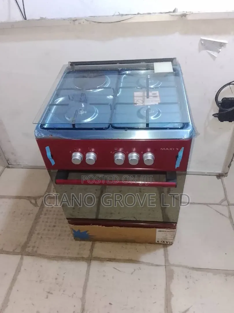 Maxi Gas Cooker 60×60 Red