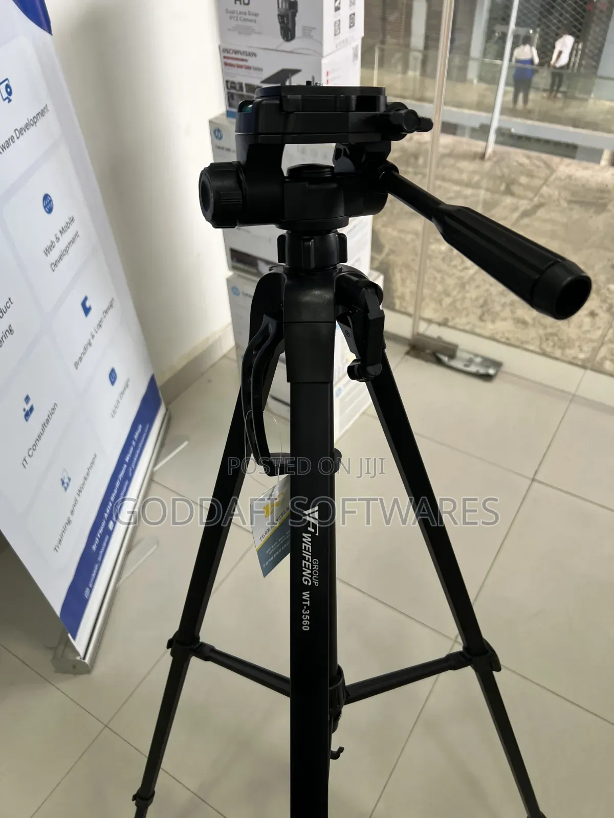 Wt-3560 Weifang Lightweight Camera Tripod