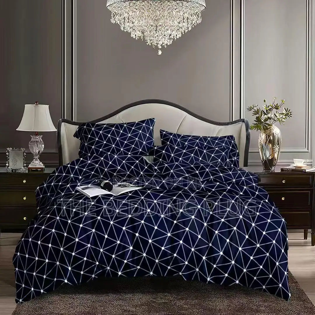 Premium Cotton Bedsheet Duvet Set (Available in All Bedsizes)
