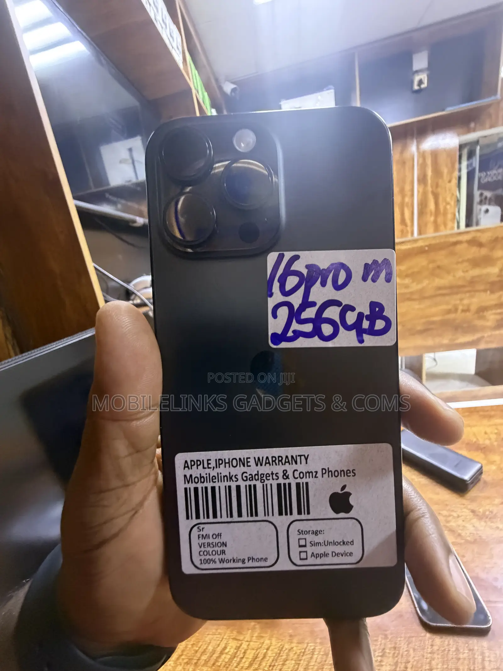 Apple iPhone 16 Pro Max 256 GB Black