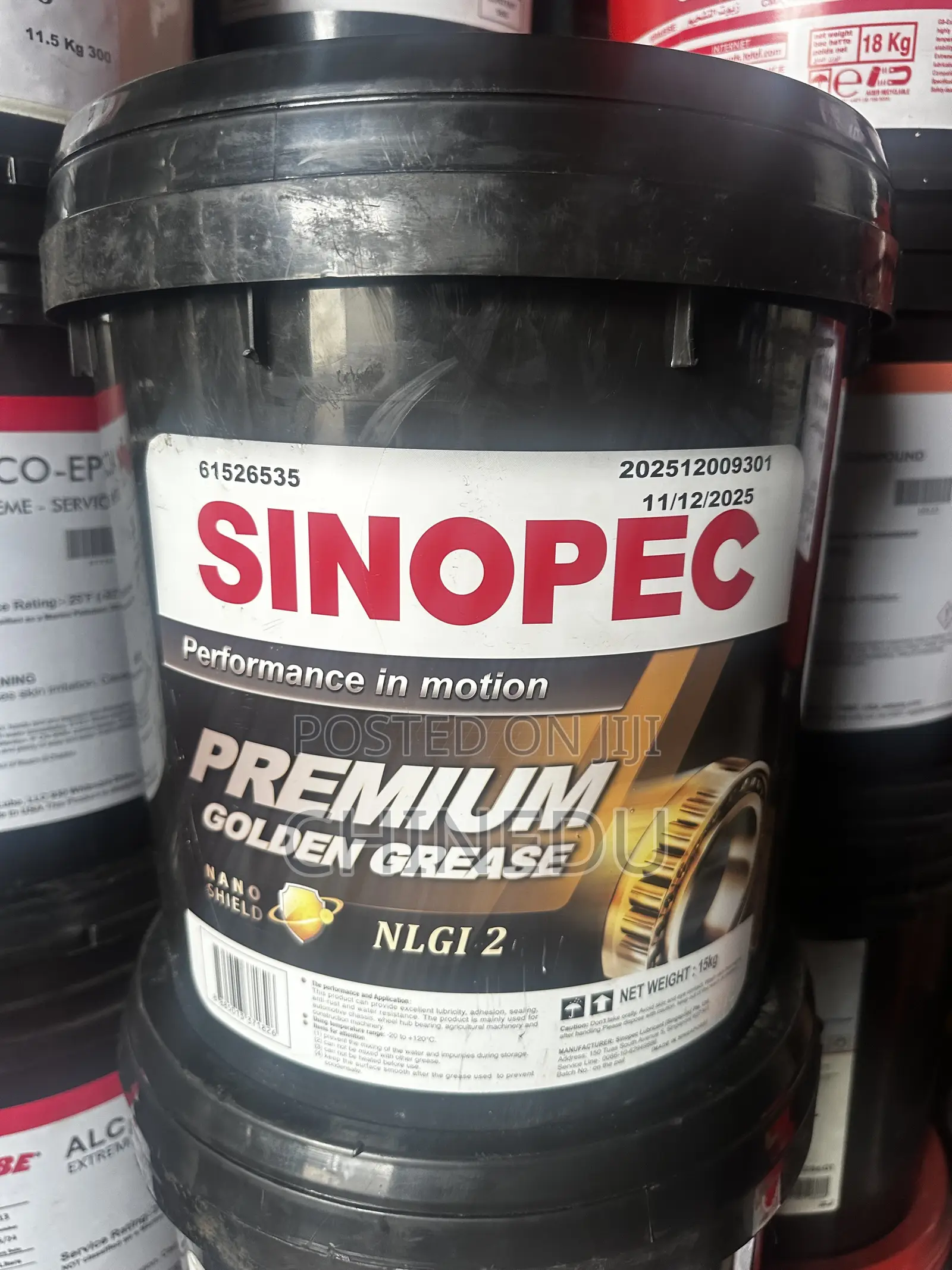 Sinopec Premium Golden Grease Nlgi 2