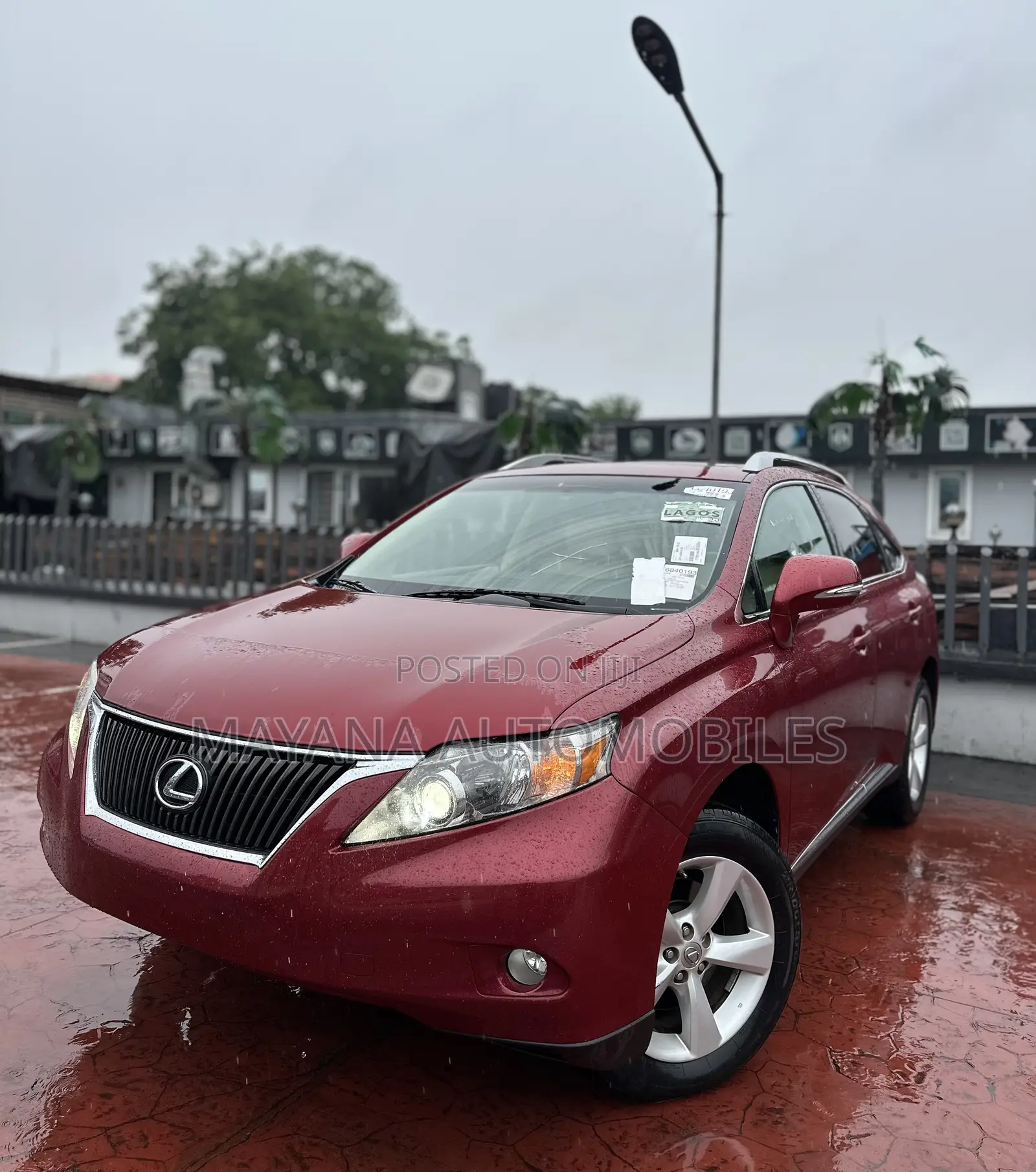 Lexus RX 350 2011 Red