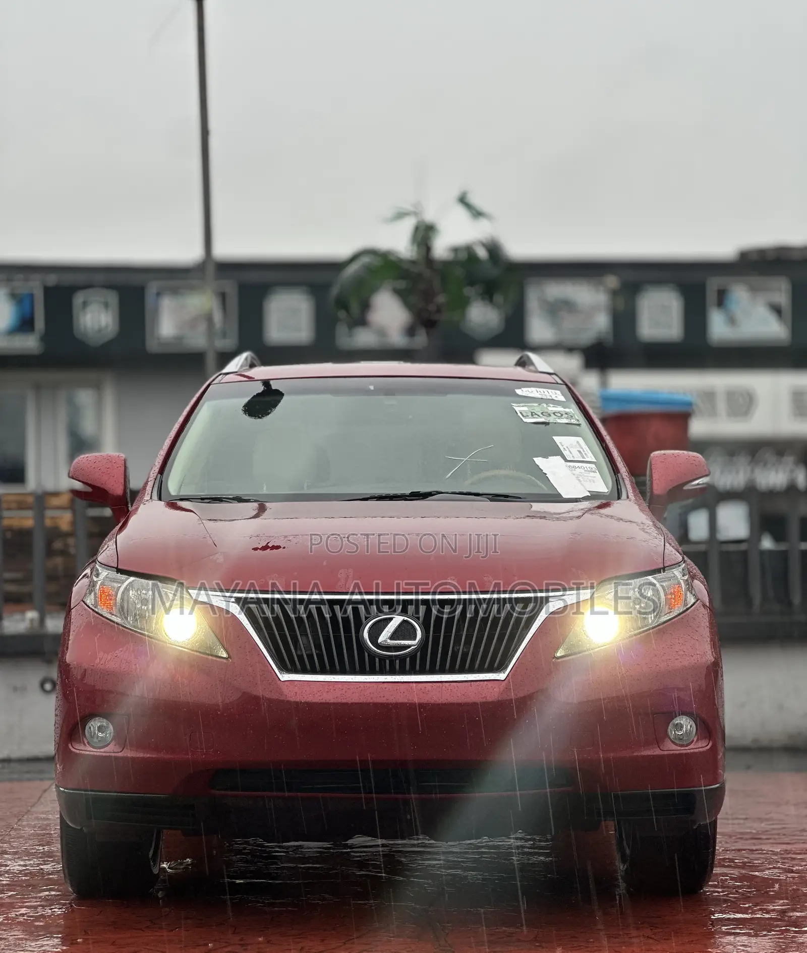Lexus RX 350 2011 Red