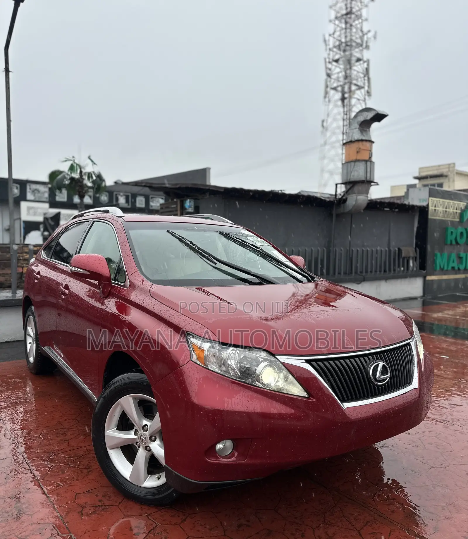 Lexus RX 350 2011 Red
