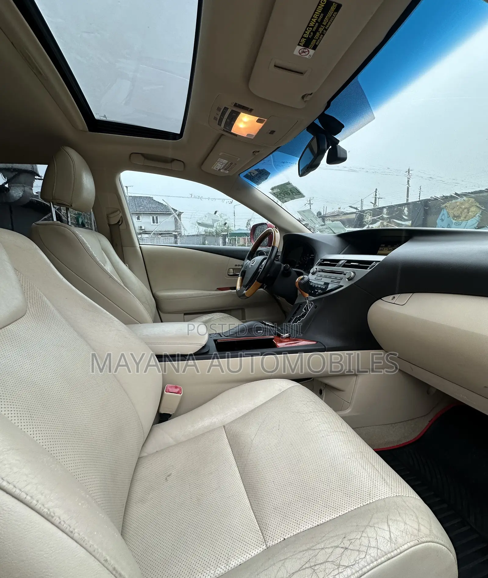 Lexus RX 350 2011 Red