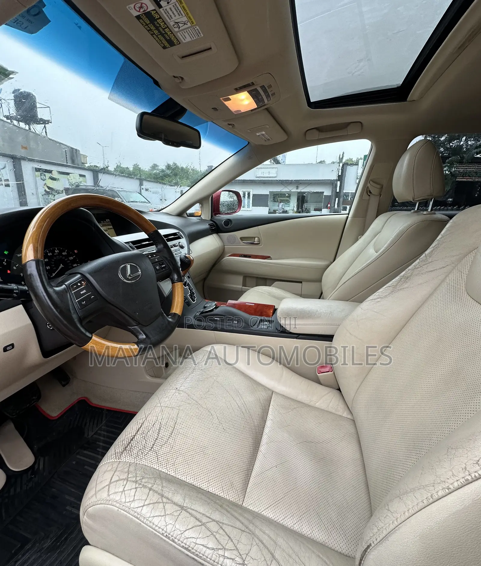 Lexus RX 350 2011 Red