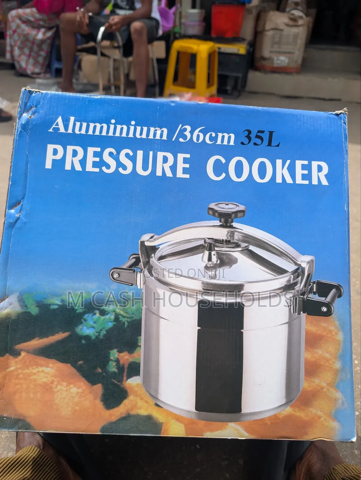 35 Liter Aluminum Pressure Cooker 36cm