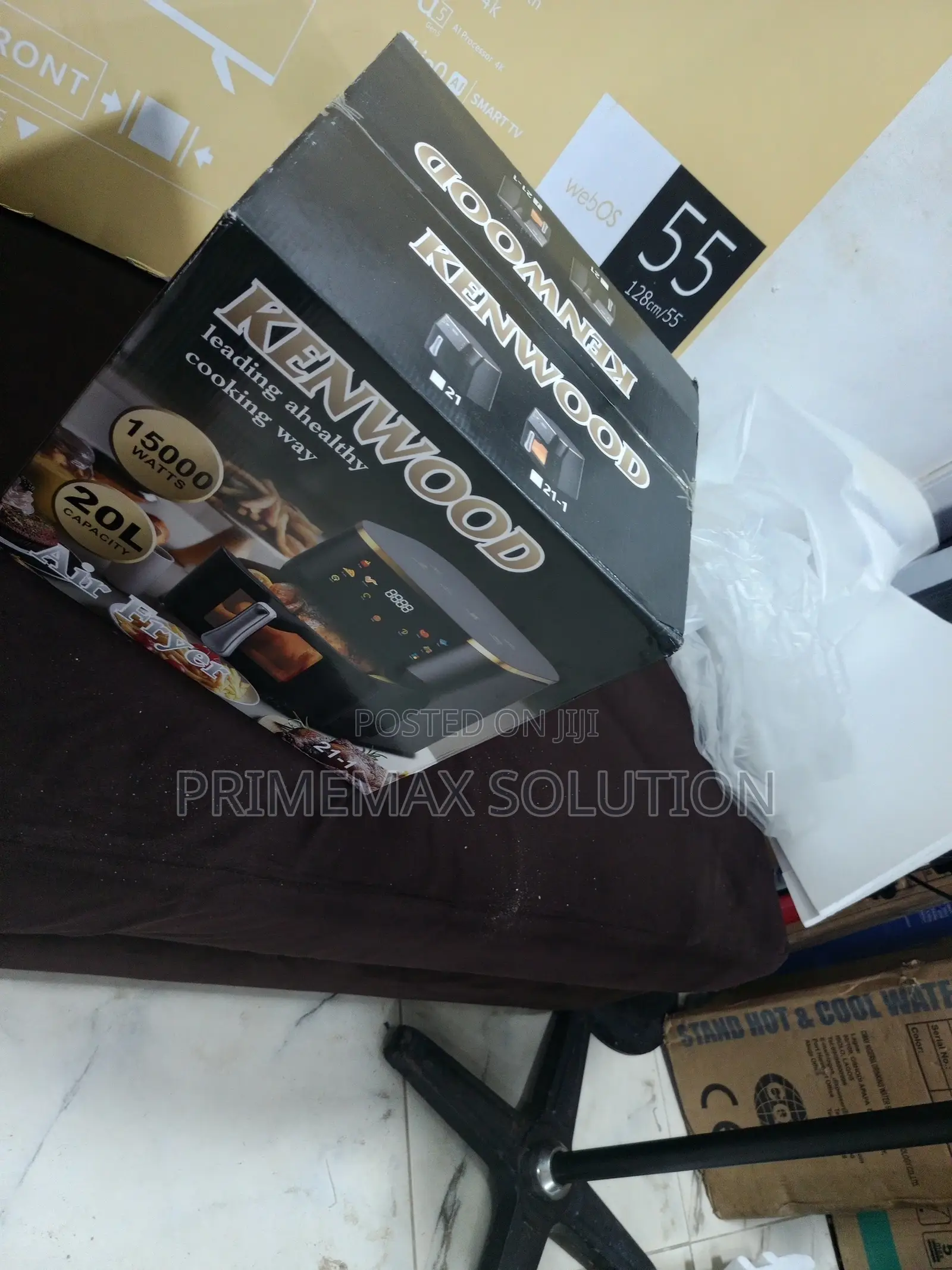 20l of Pure Air Fryer Brilliance From Kenwood