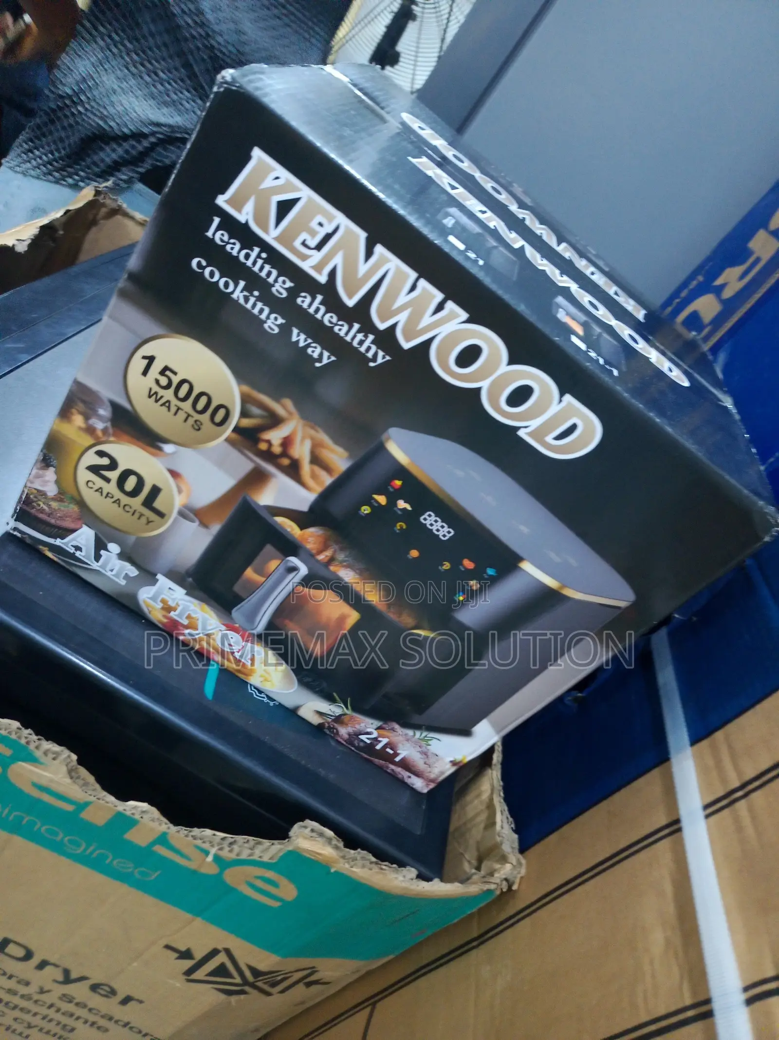 20l of Pure Air Fryer Brilliance From Kenwood