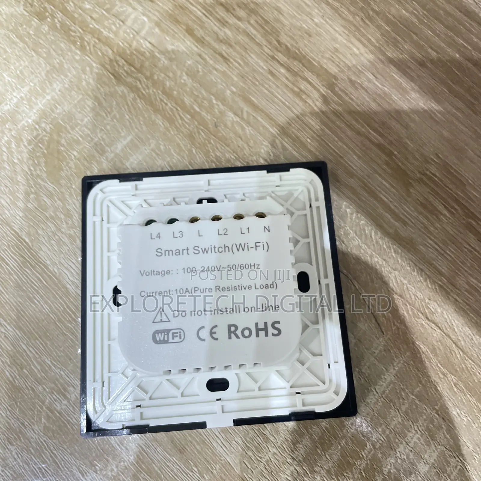 Smart Wifi 2-gang Touch Switch
