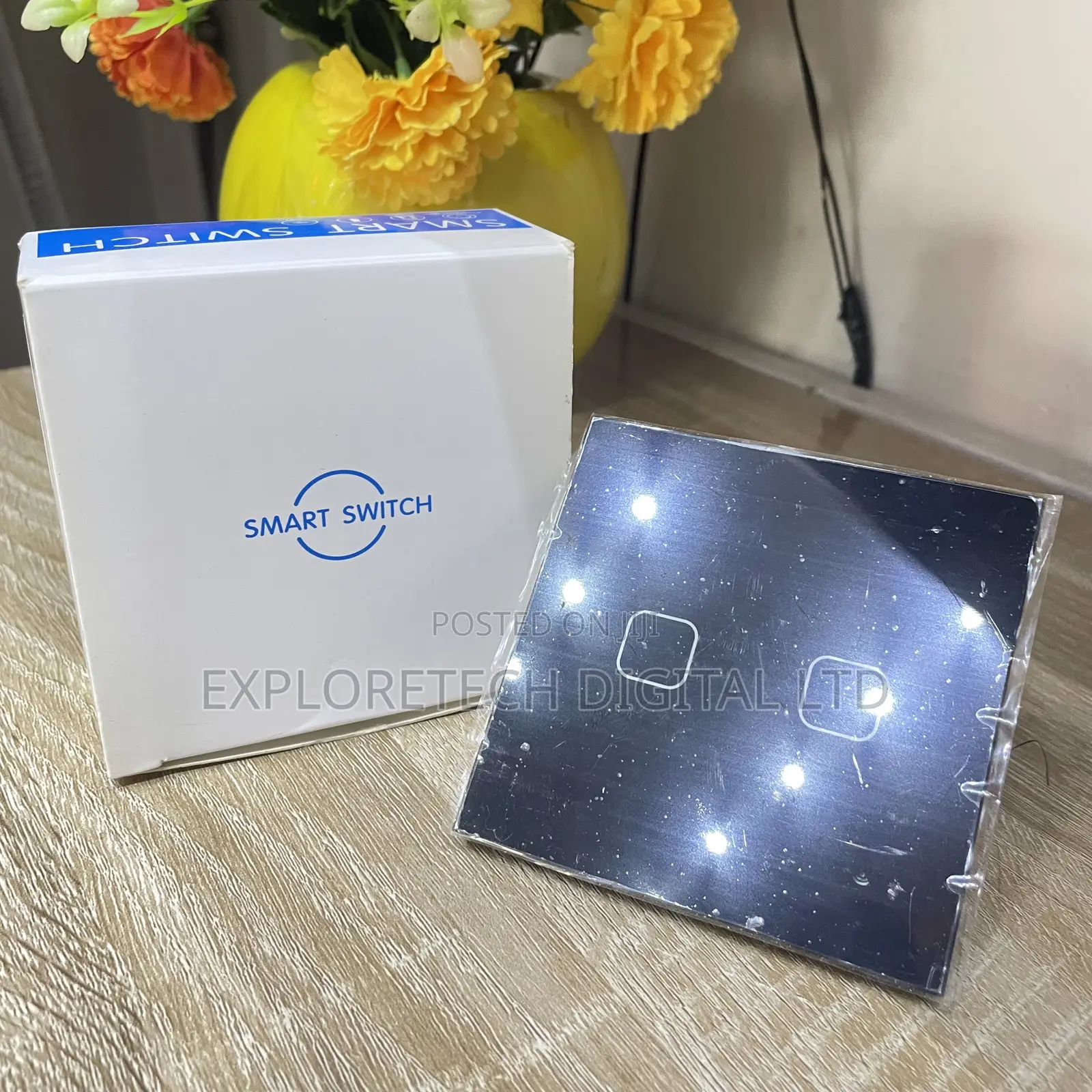 Smart Wifi 2-gang Touch Switch
