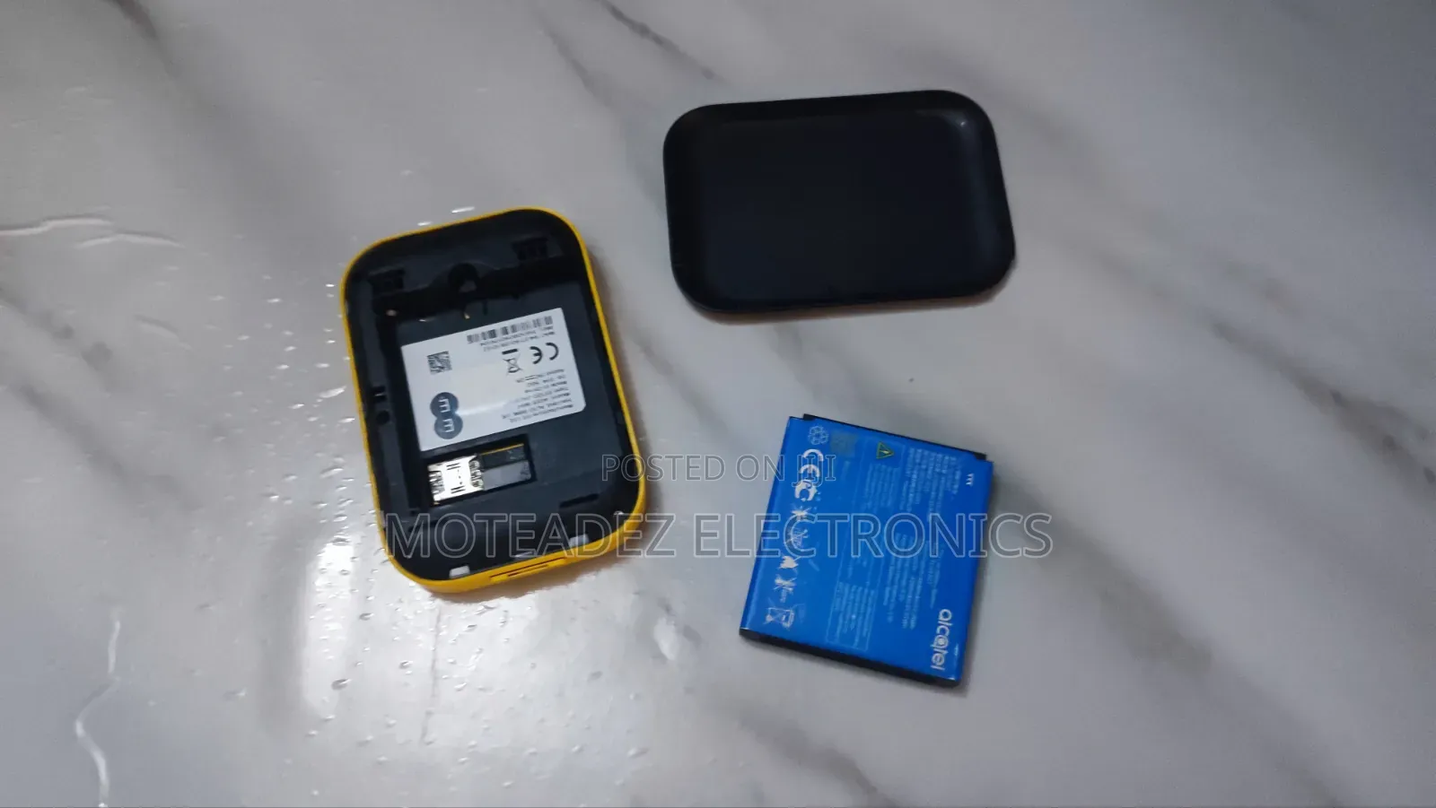 Uk Used Unlock Alcatel Ee120 (Cat12) 2.4/5ghz Mobile Wifi W/Power Bank