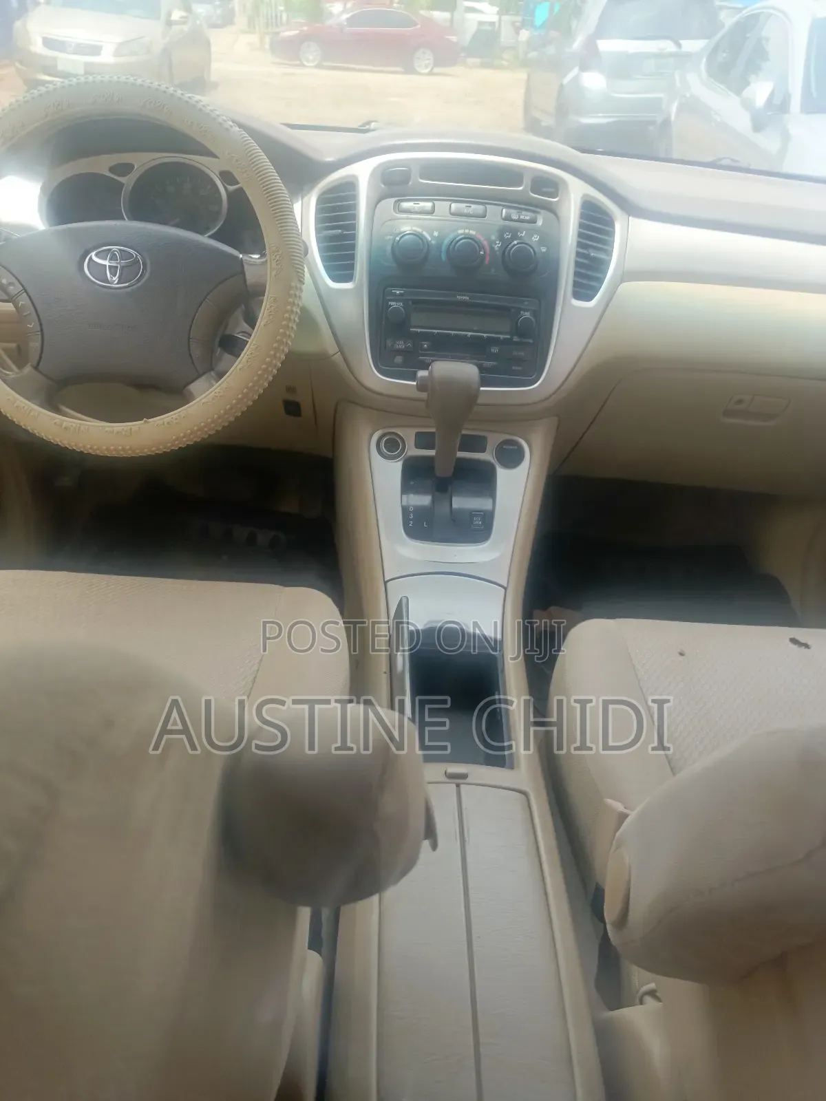 Toyota Highlander V6 2007 Gold