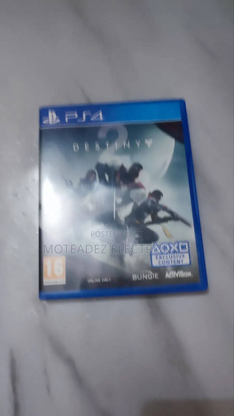 Uk Used Sony Playstation4 Destiny 2 Game Cd (Action/Adventure)