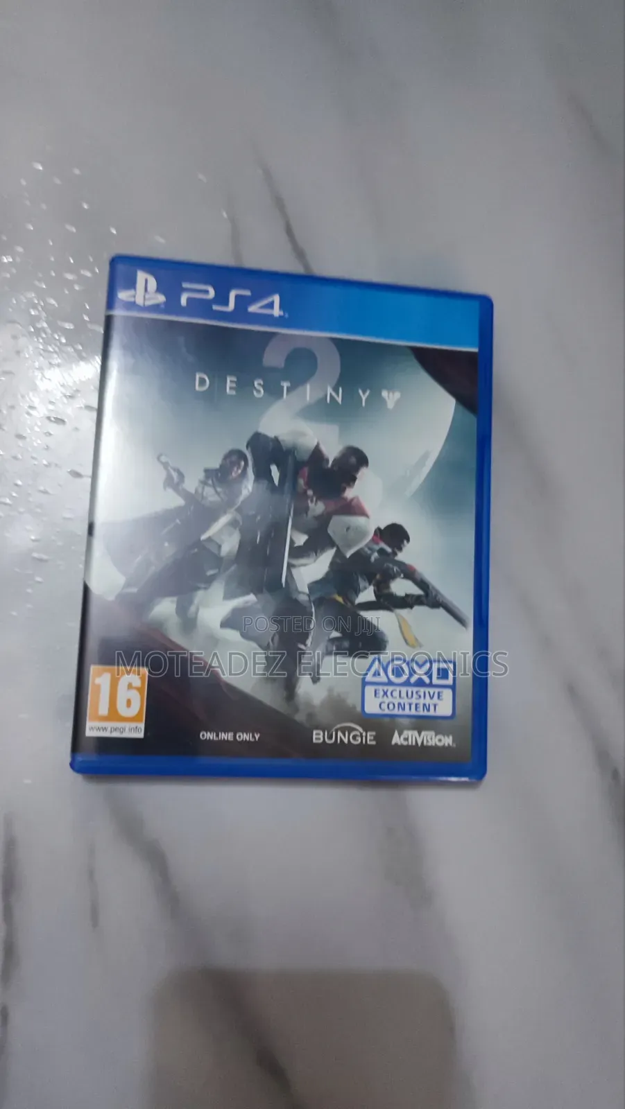 Uk Used Sony Playstation4 Destiny 2 Game Cd (Action/Adventure)
