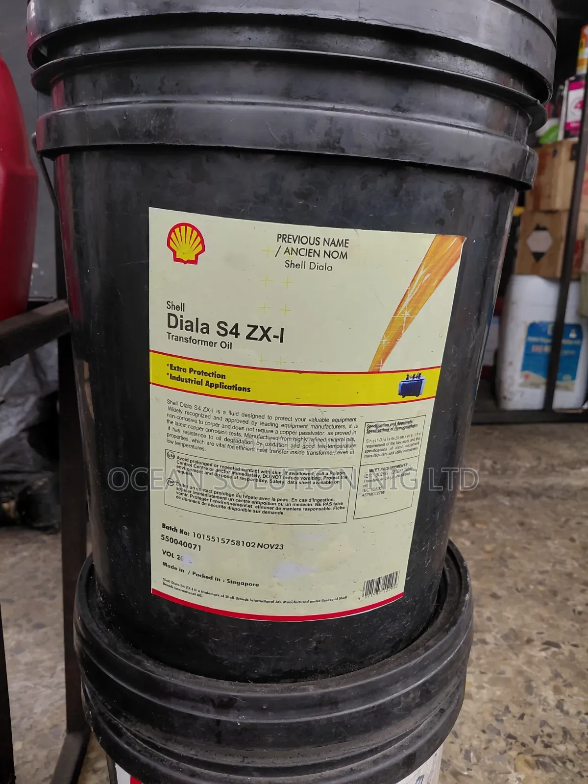 Shell Diala S4 Zx-I Transformer Oil
