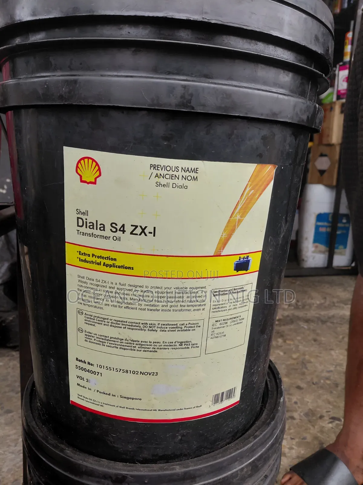 Shell Diala S4 Zx-I Transformer Oil