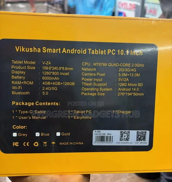 New VIKUSHA V-Z4 128 GB