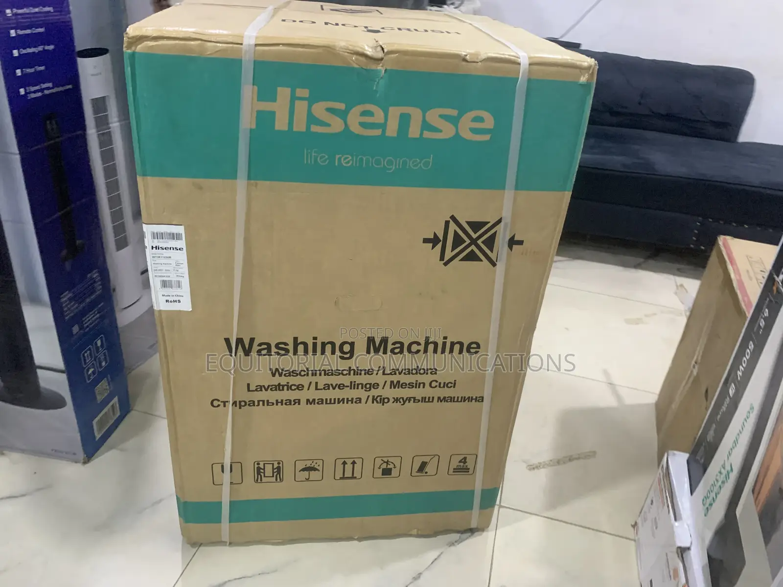 Hisense Wt3k1123ub Modern 11kg Laundry Machine