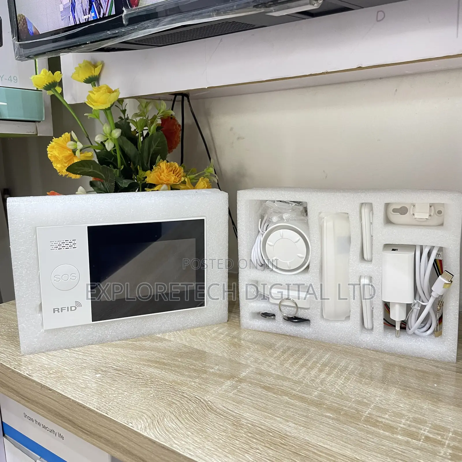 Smart Wifi Touch Screen Alarm System