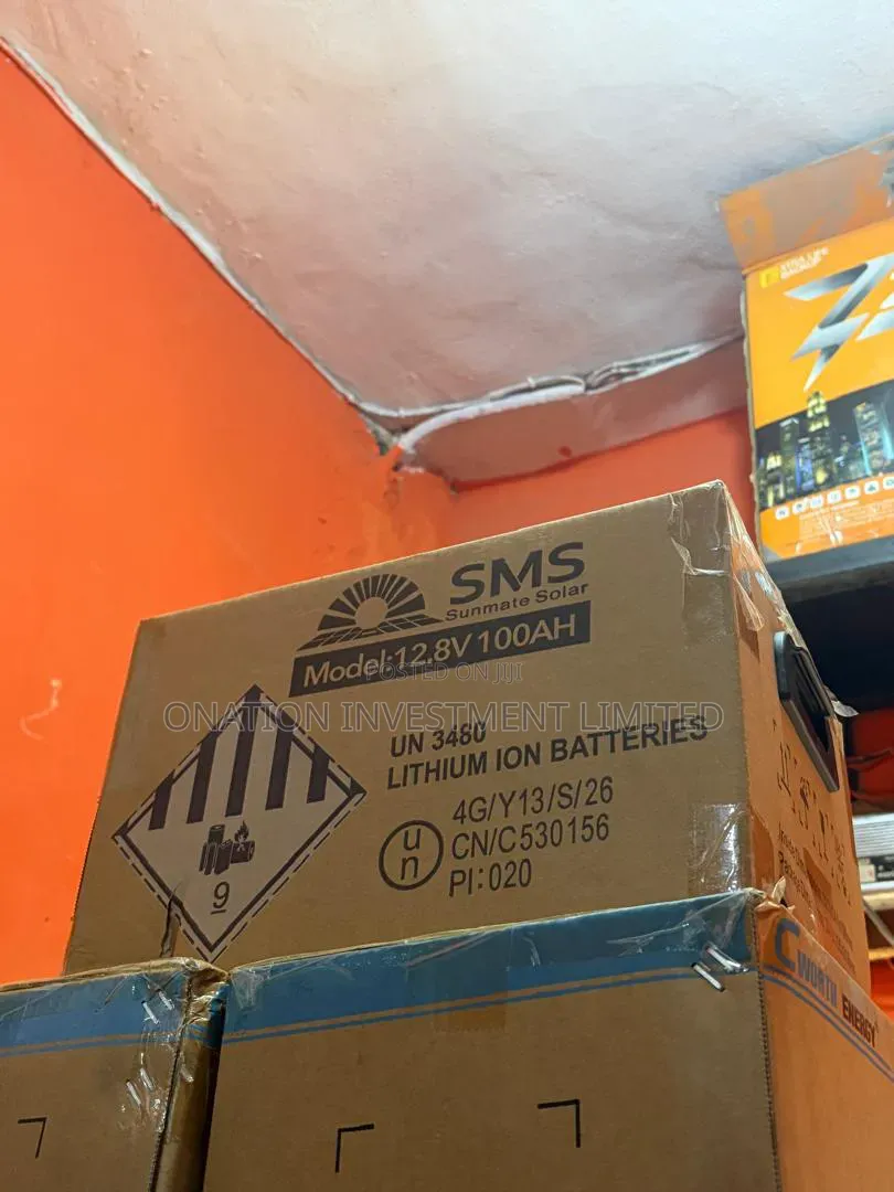 100ah 12.8v (1.28kwh) SMS Lithium Battery