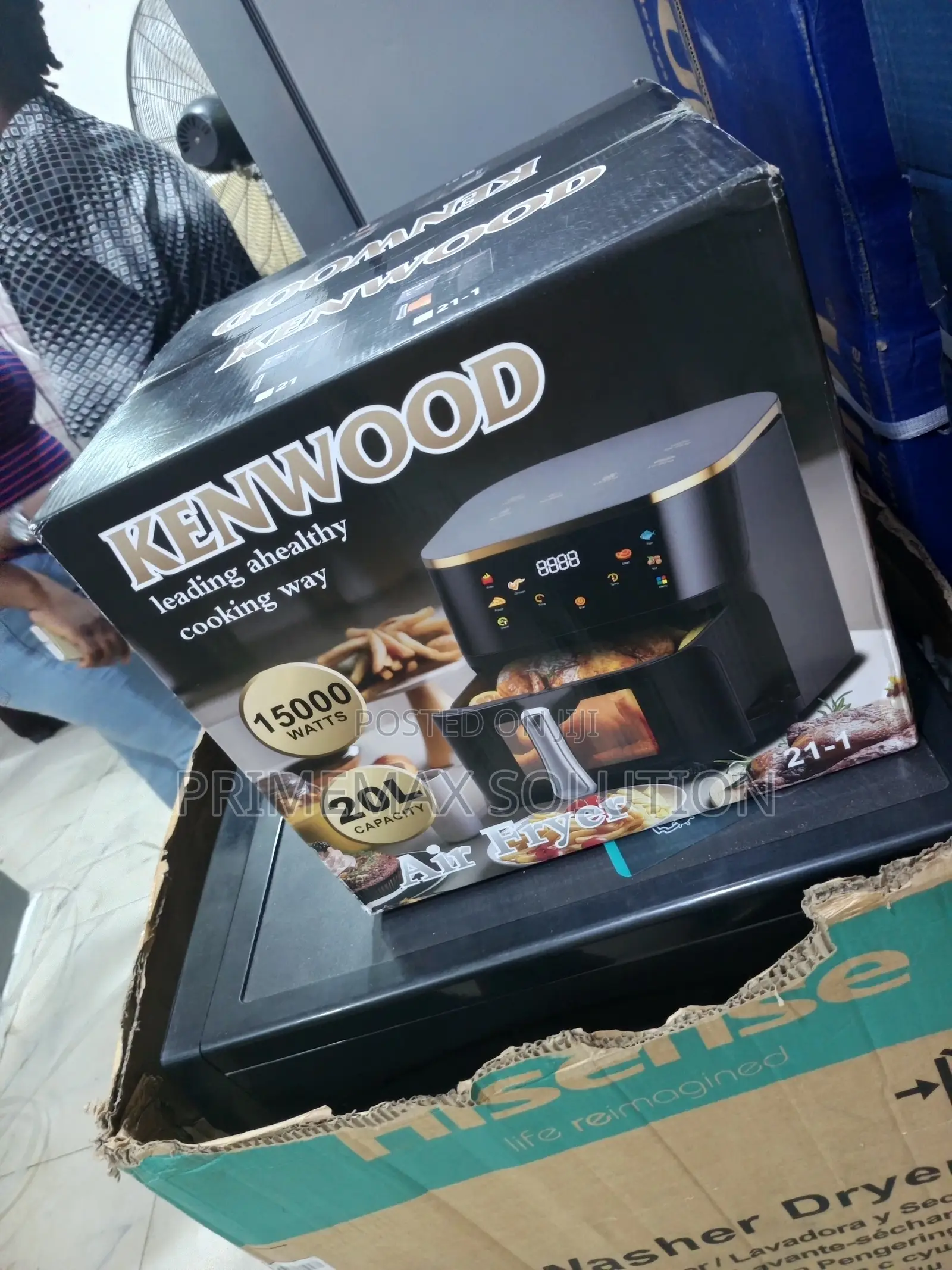 Big Meals, Small Oil – Kenwood 20l Air Fryer