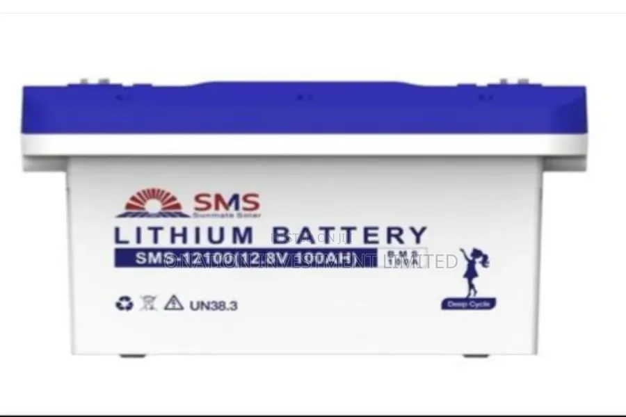 100ah 12.8v (1.28kwh) SMS Lithium Battery