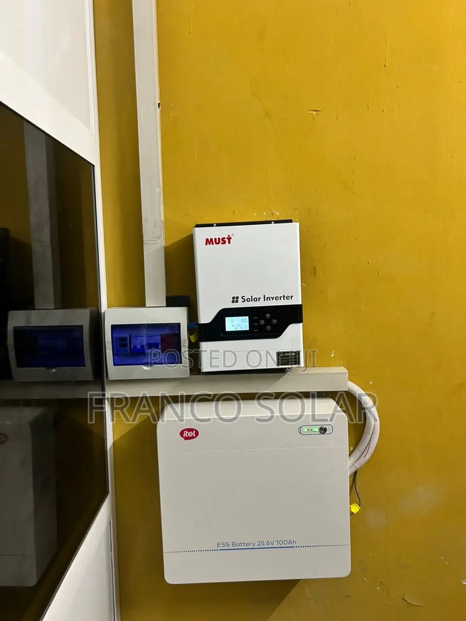 Must 3.2kva Inverter / 2.5kwh Battery Itel / 4pcs 550w Panels Package