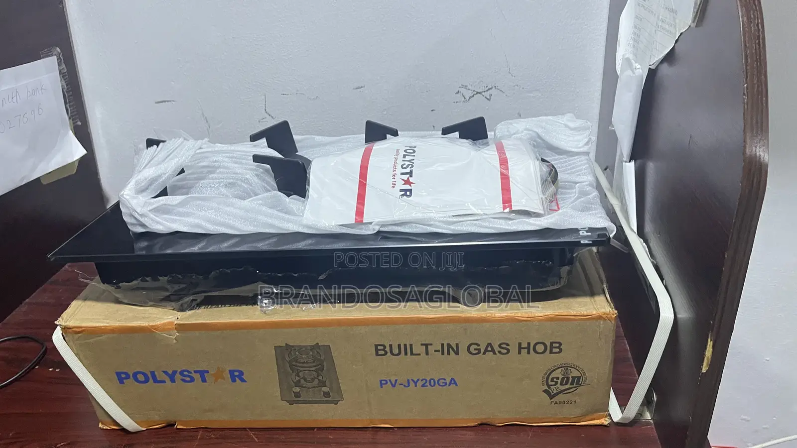 Polystar Built-in Gas Hob Pv-Jy20ga – Premium Two Burner Gas Cooker